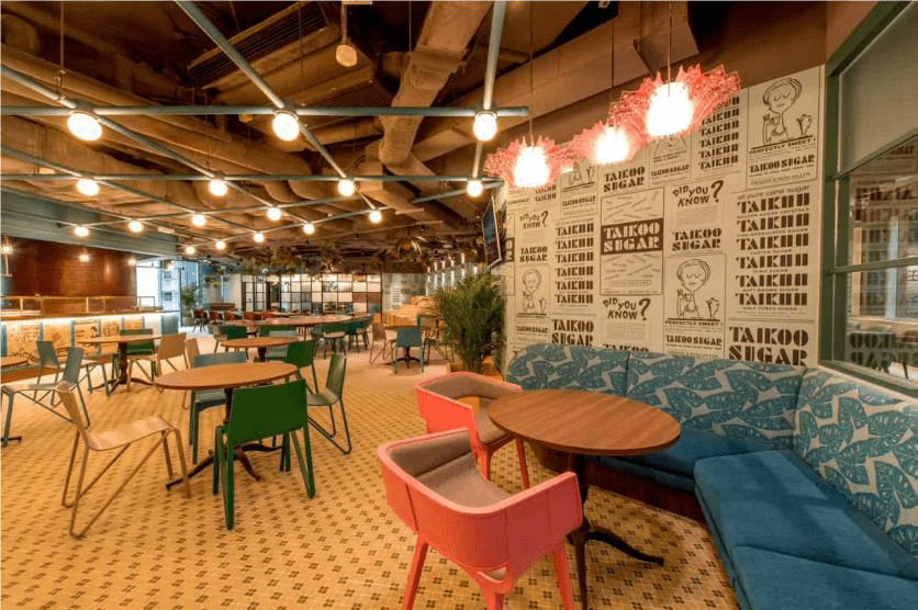 Café Casual Event Venues Blueprint HK